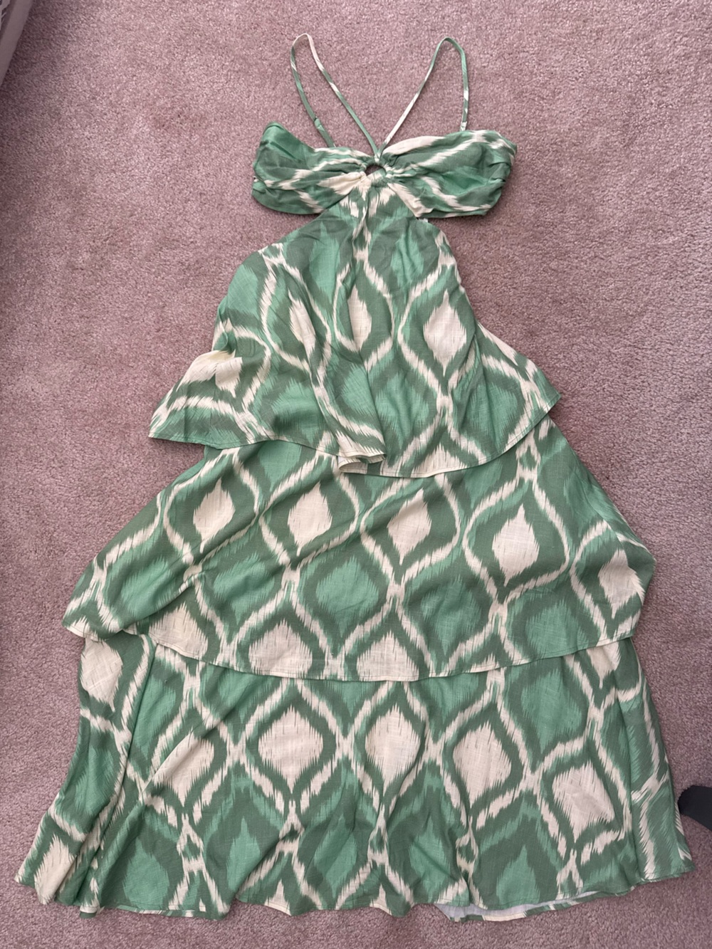 Cut out maxi dress